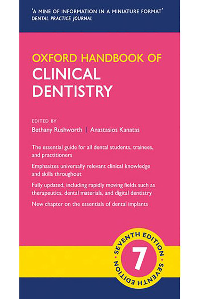 کتاب OXFORD HANDBOOK OF Clinical Dentistry 2020-نویسنده   