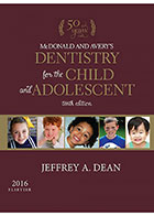 کتابDentistry for the Child and Adolescent 2016- نویسندهJeffrey A. Dean