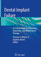 کتابDental Implant Failure 2019- نویسندهThomas G. Wilson