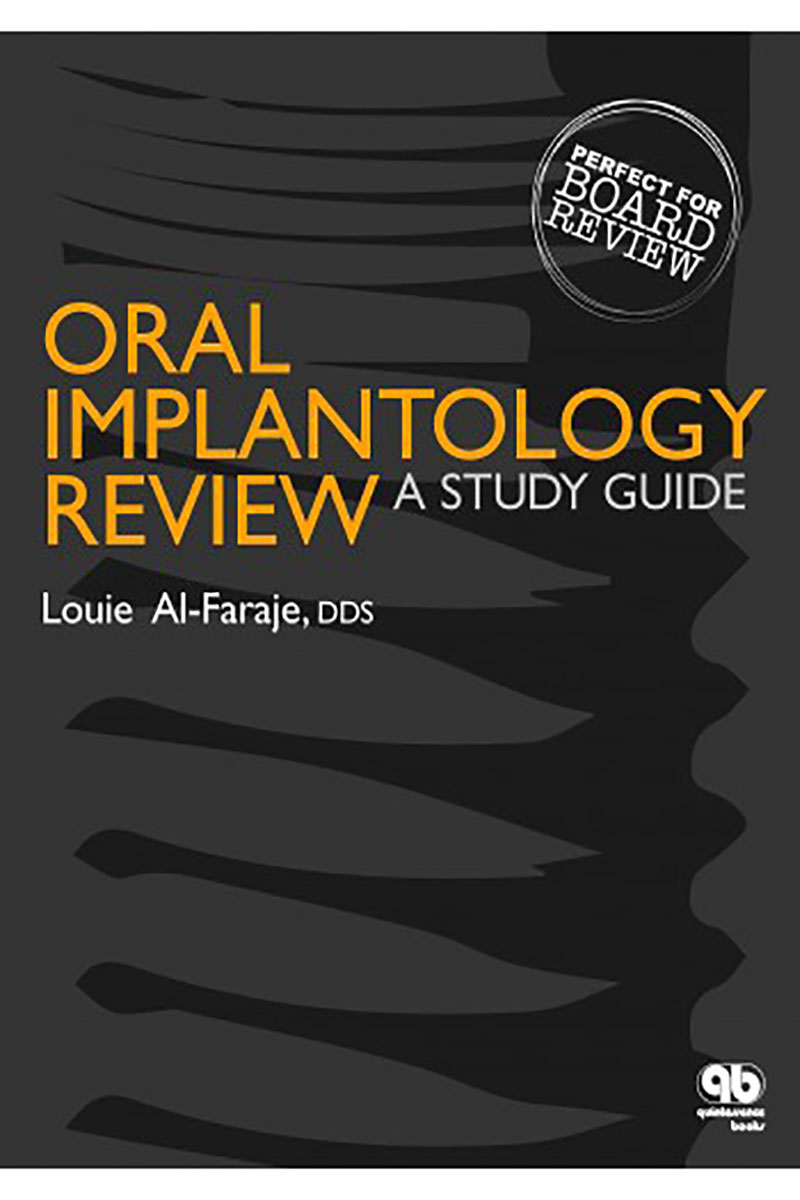 کتابOral Implantology Review 2016- نویسندهLouie Al-Faraje