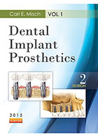 Dental Implant Prosthetics2015 Misch 2vol- نویسندهCarl E. Misch