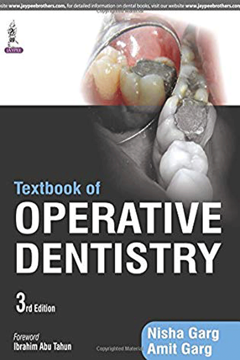 کتابTextbook of Operative Dentistry- نویسندهNisha Garg