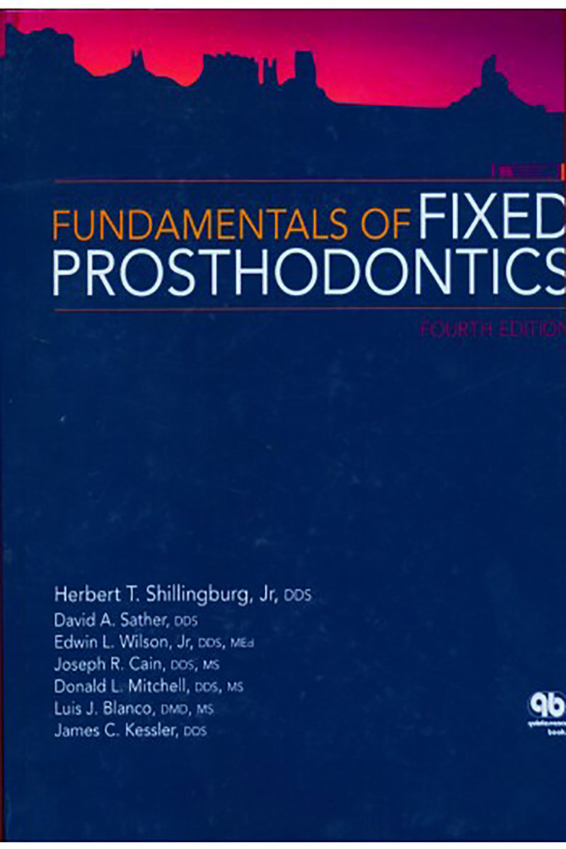  Fundamentals of Fixed Prosthodontics (Shillingburg) 2012- نویسندهHerbert T. Shillingburg